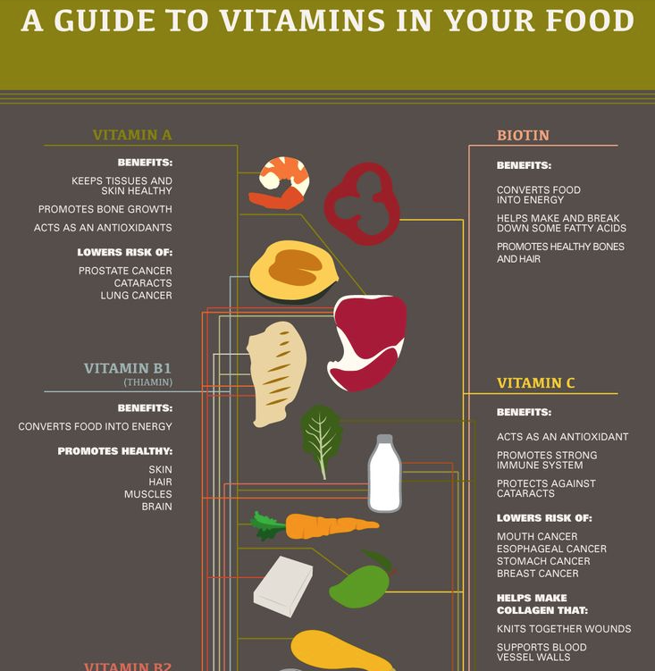 Gu&iacute;a de vitaminas